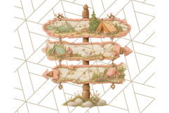 Camping Icons Clipart PNG, Adventure Outdoors Clip Art Product Image 4