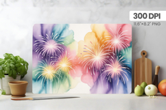 Happy New Year Cutting Board PNG Festive New Year's Eve 2026 Product Image 1