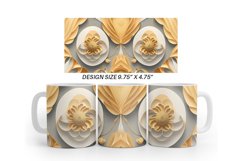 3D Geometric Mug Wrap | Sublimation Coffee Cup Product Image 10