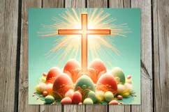 Easter Christian cross | 4 Faith Skinny tumbler designs PLU2 Product Image 4