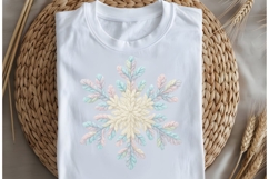 Christmas snowflake png design for T-shirts Product Image 5