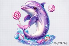 Lollipop Animals Clipart PNG Product Image 1