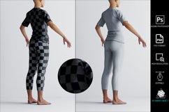Female T-shirt Mockup Product Image 22