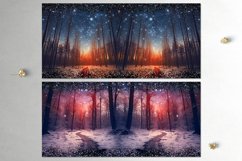 Winter Forest | 18 Christmas Sublimation Mug designs, JPG Product Image 8