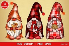 Winter Gnome Designs | Clipart | PNG 300 DPI Product Image 1