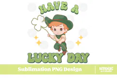 Happy St Patrick's Day PNG DTF Irish Lucky Leprechaun Beer Product Image 1