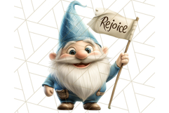 Easter Christian Gnome PNG, Religious Spring Sublimation Product Image 4
