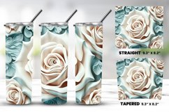 Colorful Flowers Tumbler Wrap Bundle PNG Product Image 8