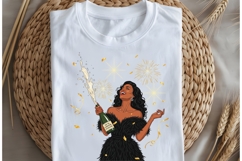 Celebration motivational woman png design for T-shirts Product Image 5