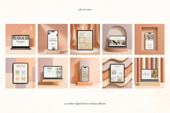50 Digital Devices Canva Mockups Product Image 8