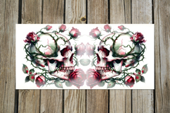 Gothic Halloween | 4 skulls Sublimation Mug designs PLUS2 Product Image 4