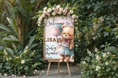 Baby Shower Welcome Sign Template 184 Product Image 4