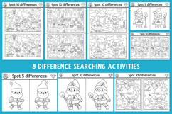 Dwarf coloring games, activities, coloring pages for kids Product Image 8