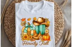 Howdy fall png design for T-shirts Product Image 5