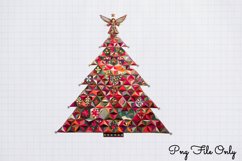 Patchwork Christmas Sublimation Clipart PNG Product Image 1