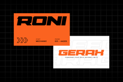 Fast Rogue - Modern Bold Expanded Italic Racing Sport Font Product Image 8