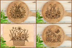 Bundle of over 100 cutting board designs, Laser SVG files Product Image 8