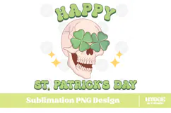 Happy St Patrick's Day PNG DTF Irish Lucky Leprechaun Beer Product Image 1