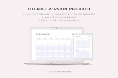 2030 Monthly Planner on One Page, Printable, A4/Letter Size Product Image 8