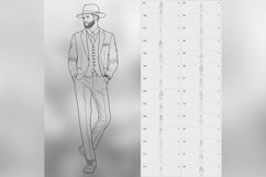 200 Procreate Men Fashion Stamp Brushes Product Image 9