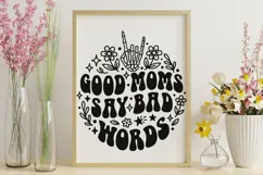 Good Moms Say Bad Words Svg, Mom life Svg, Tired Mom Svg. Product Image 9