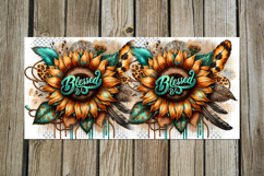 Western sunflowers | Mug western sublimation design bundle Product Image 8