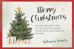Frosty Christmas is a charming handwritten script Product Image 8