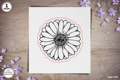 Flowers Coasters Laser Cut Bundle | Drink Coaster | SVG Product Image 8