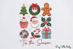 Funny Christmas Sublimation Clipart PNG Product Image 1