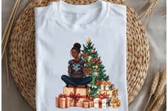 Christmas motivational women png design for T-shirts Product Image 5