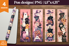 Funny Halloween dog pen designs. Waterslide pen wraps Product Image 1