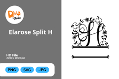 Elarose Split Monogram Product Image 1