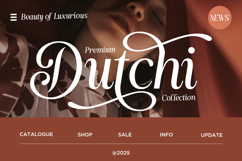 Timeline - Beauty Italic Serif Font Product Image 8
