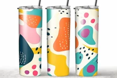 20oz Skinny Tumbler Sublimation, Boho Tumbler Wrap Product Image 1