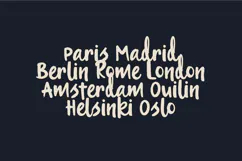 Orven Hand Cut Organic Display Font Product Image 8