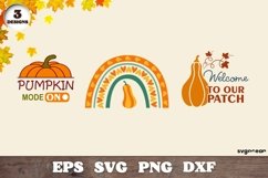 Fall Quotes Keychain Svg Bundle | Leopard | Autumn Svg Product Image 1