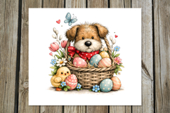 Easter animals | 4 Skinny tumbler Sublimation designs PL2 Product Image 4