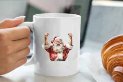 santa claus clipart, christmas clipart sublimation Product Image 2