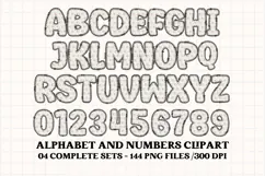 Princess Alphabet png clipart, princess letters doodle Product Image 2