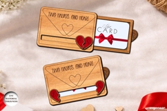 Valentine's Day Gift Card Holder SVG Bundle | Laser Cut Product Image 8