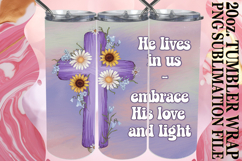 Sweet Memories 20oz tumbler wrap, Cross Product Image 1