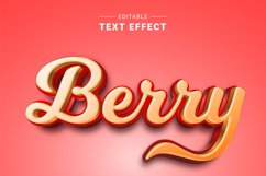 Editable Text Effect for Illustrator. Vector Graphic styles Product Image 1