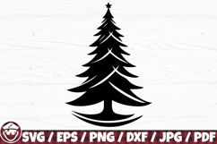 Christmas Tree Silhouette x100 BUNDLE Product Image 8