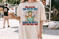 You Look Like the 4th of July Funny PNG T-Shirt|4th of July Product Image 7