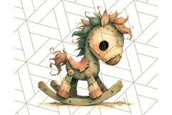 Possessed Toys Clipart PNG Haunted Doll Characters Product Image 4