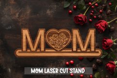 12 Mom Laser Cut Stand, Mother&#039;s Day Gift Product Image 9