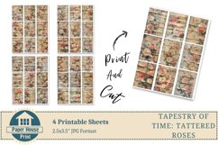 Tapestery of Time Tattered Floral Printable Vintage Paper Product Image 8