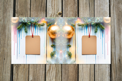 Christmas flatlay | 4 vintage Sublimation Mug design PL2 Product Image 4