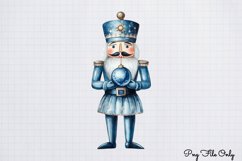 Blue-Christmas-Clipart-Sublimation Clipart Bundle PNG Product Image 9