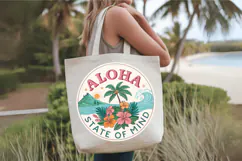 Aloha state of mind PNG, Beach PNG Sublimation Design Product Image 8